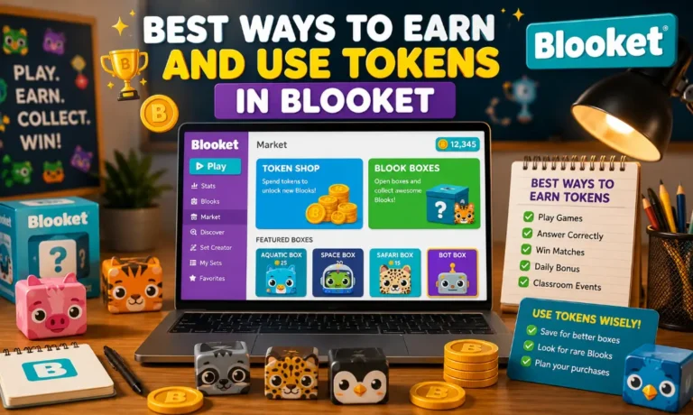 Best Ways to Earn and Use Tokens in Blooket